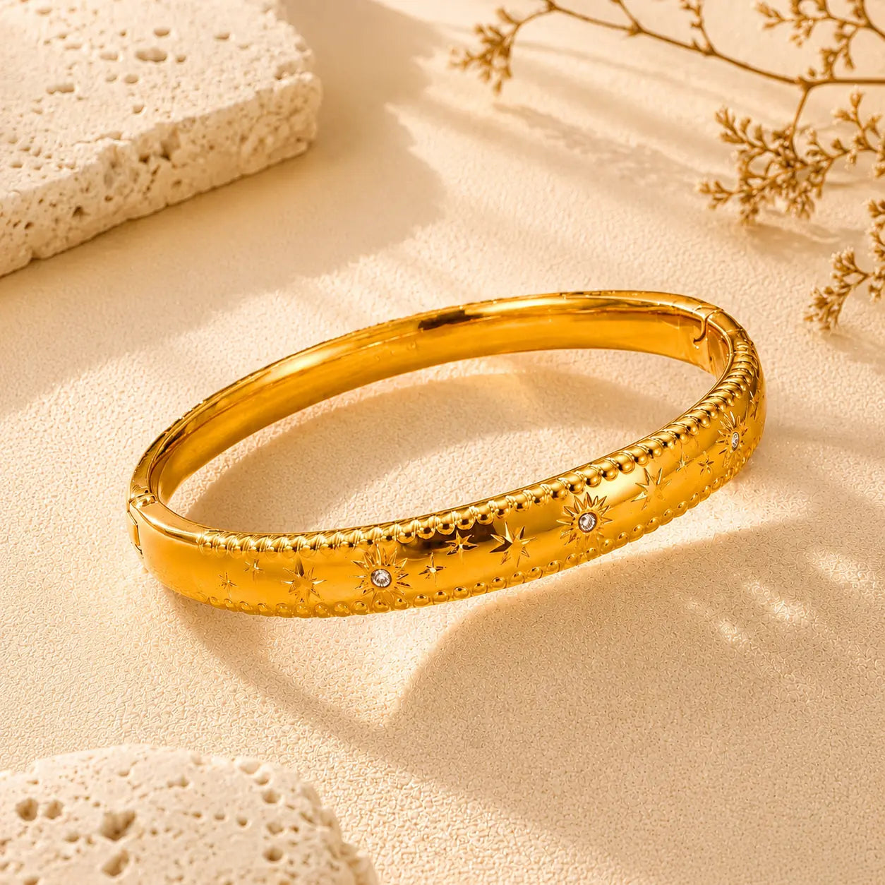Anti Tarnish Celestial Star Gold Bracelet Shimmera