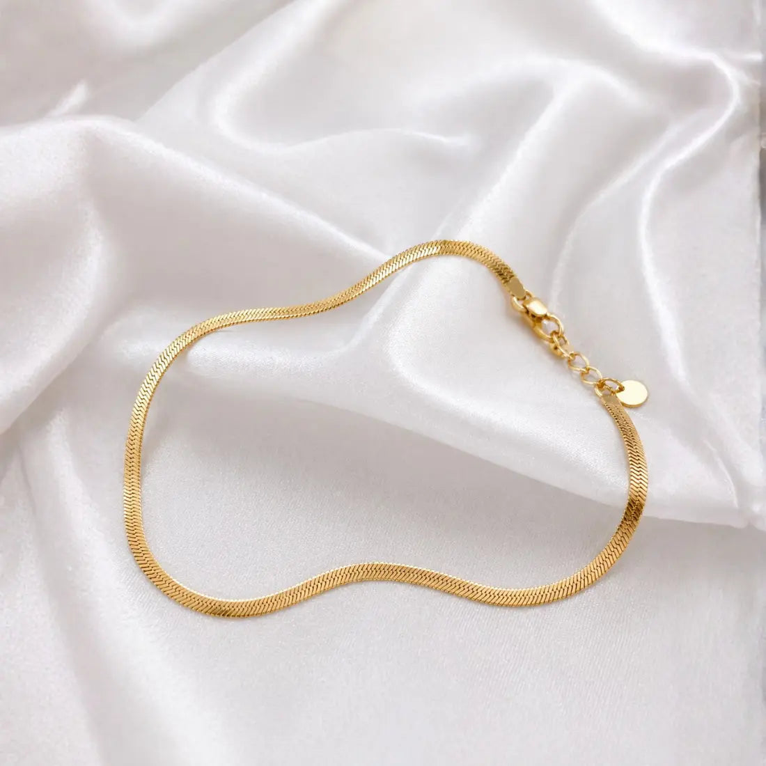 Anti Tarnish Gold Charm Anklet Pair Shimmera