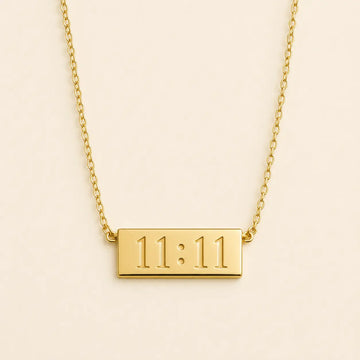 Anti-Tarnish 11:11 Lucky Number Pendant Necklace for Women My Store